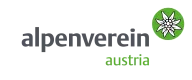 Alpenverein Austria logo with an edelweiss