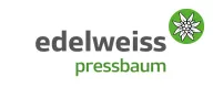 Edelweiss Pressbaum logo with an edelweiss flower in a green circle