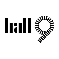 Hall9 logo: black wordmark with a 9 drawn as a coiled rope