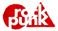Rock Punk logo with a red circle and triangle