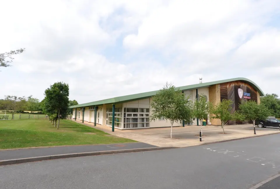 Sport Martley Leisure Centre building and front path