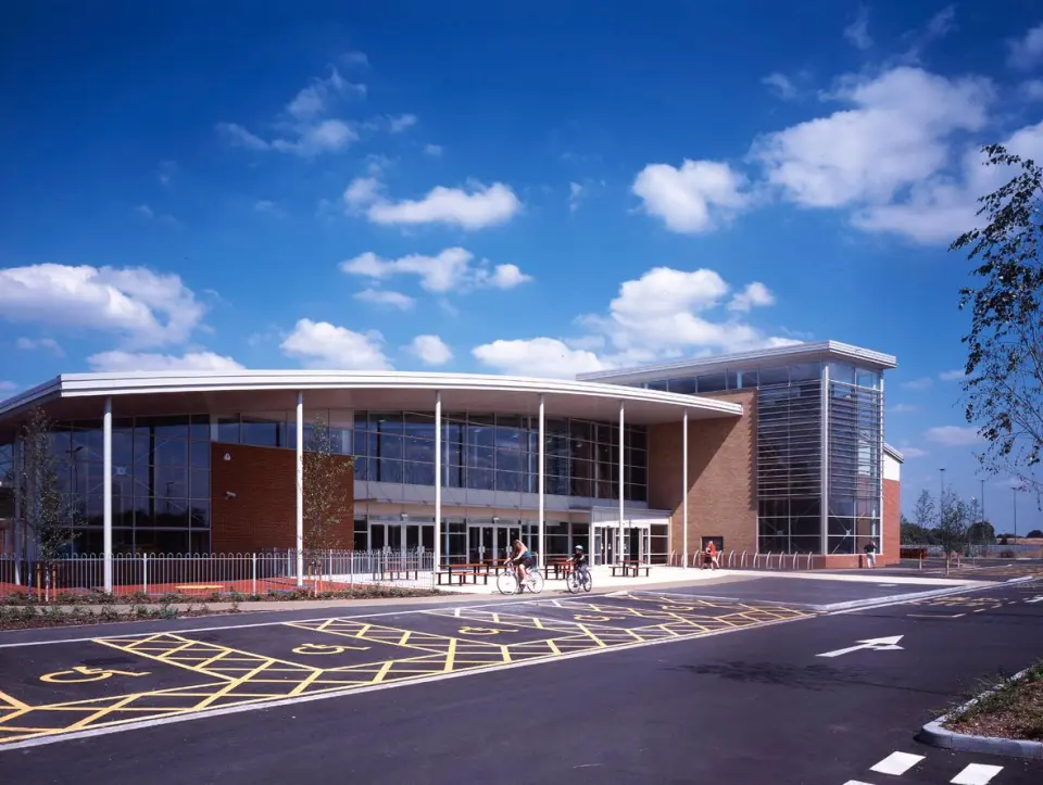 Front of Elmbridge Xcel Leisure Complex
