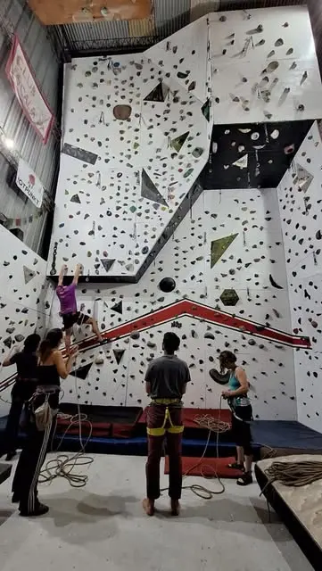 Climbing walls at RKM Club de Escaladores