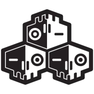 Hollywood Boulders hexagon skulls emblem