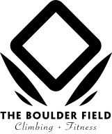The Boulder Field Climbing + Fitness logo
