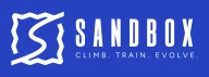 Sandbox logo: Climb. Train. Evolve.